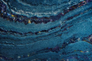 Elegant blue wave marble with natural flowing patterns for premium interiors